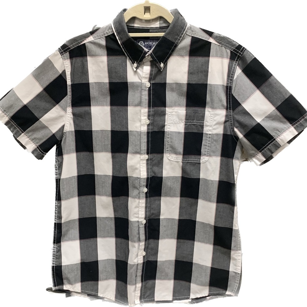 American Rag Short Sleeve Button Down Shirt